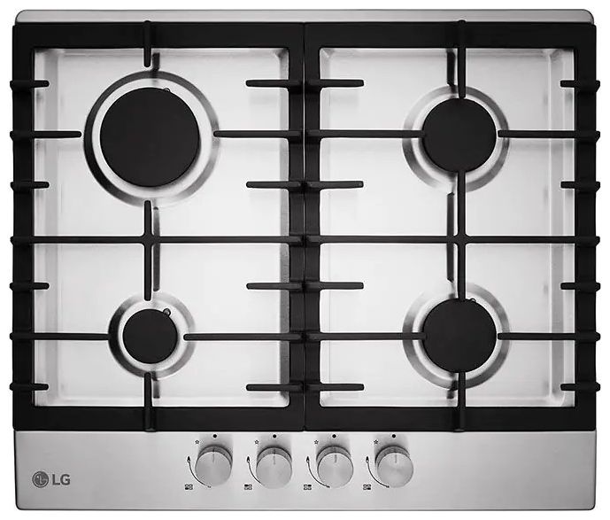 LG HU641BBG - 4 Burners - Built-In Gas Cooker - Stainless Steel