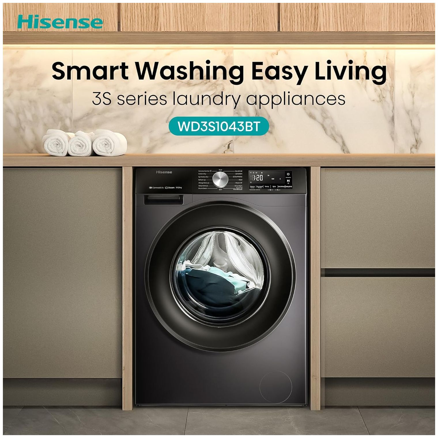 Hisense WD3S1043BT