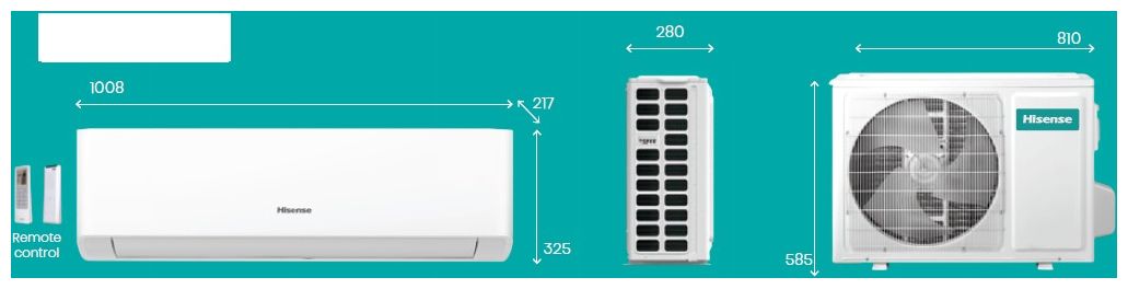 Hisense QAS-12CFKA
