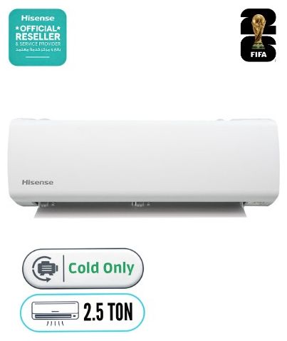 Hisense QAS-30CFKA - Wall-mounted Split AC - 2.5 Ton - WiFi - White