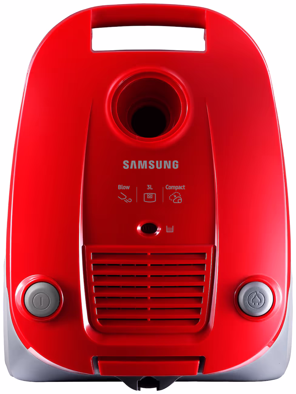 Samsung VCC4190V37/XSG - Bagged Vacuum Cleaner - 2000 W - 3 Liters - Red