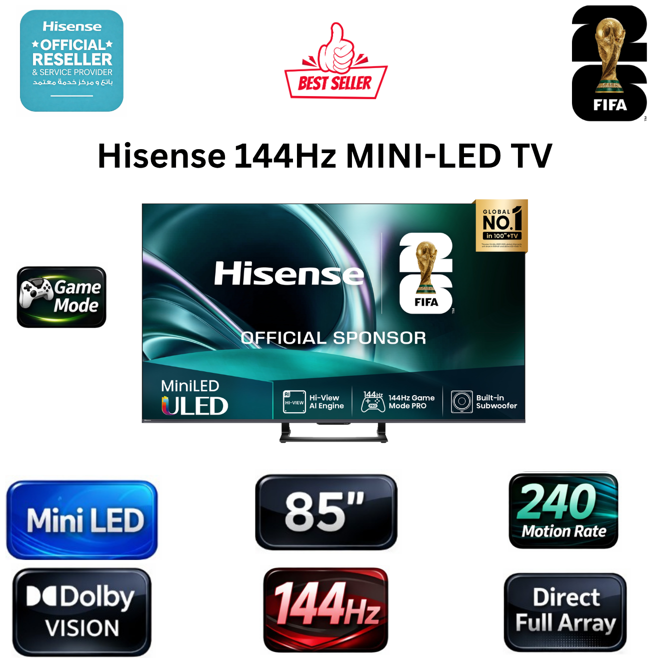 Hisense 85U7Q