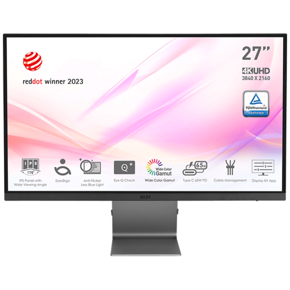 MSI MSI 27-Inch MD271UL - Flat monitor - 60Hz - 4 ms (MPRT) - 4K UHD 27-inch 4K UHD – 350,000 IQD Iraq