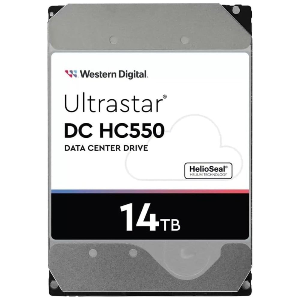 WD WD DC HC550 - Data Center Drive - 14 TB - White 14 TB