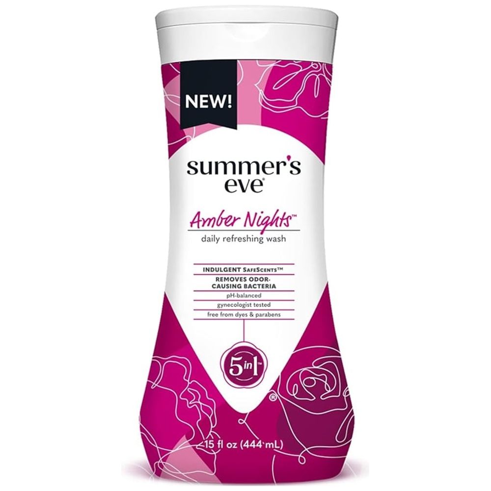 Amber Nights Feminine Cleansing Wash 444 ml - Summers Eve