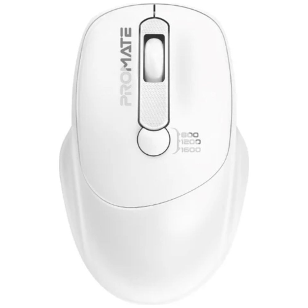 Promate Promate UniGlide - Wireless Mouse - Up to 120 hours - white 120h – 18,000 IQD Iraq