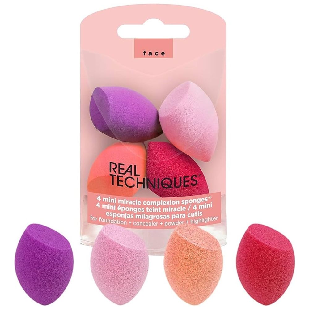 طقم إسفنجة ميني ميراكل 4 قطع - Real Techniques