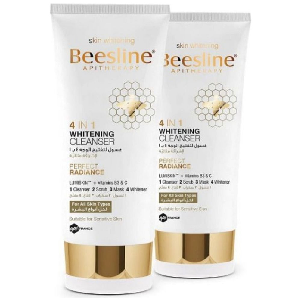 Elryan - Beesline 4 In 1 Whitening Cleanser 1+1 Free - 150ml
