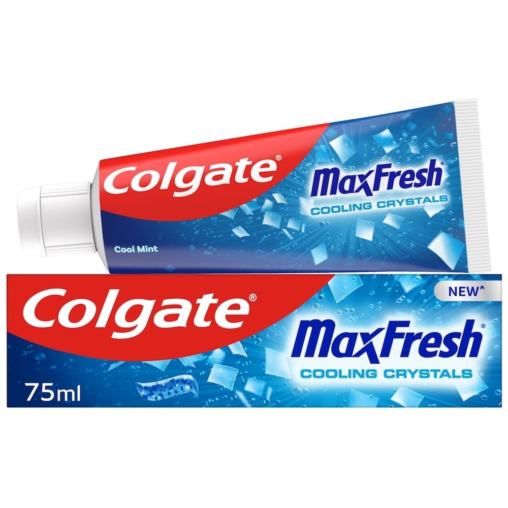 Colgate Max Fresh Toothpaste - provides intense long-lasting freshness, strengthens teeth, 75 ml