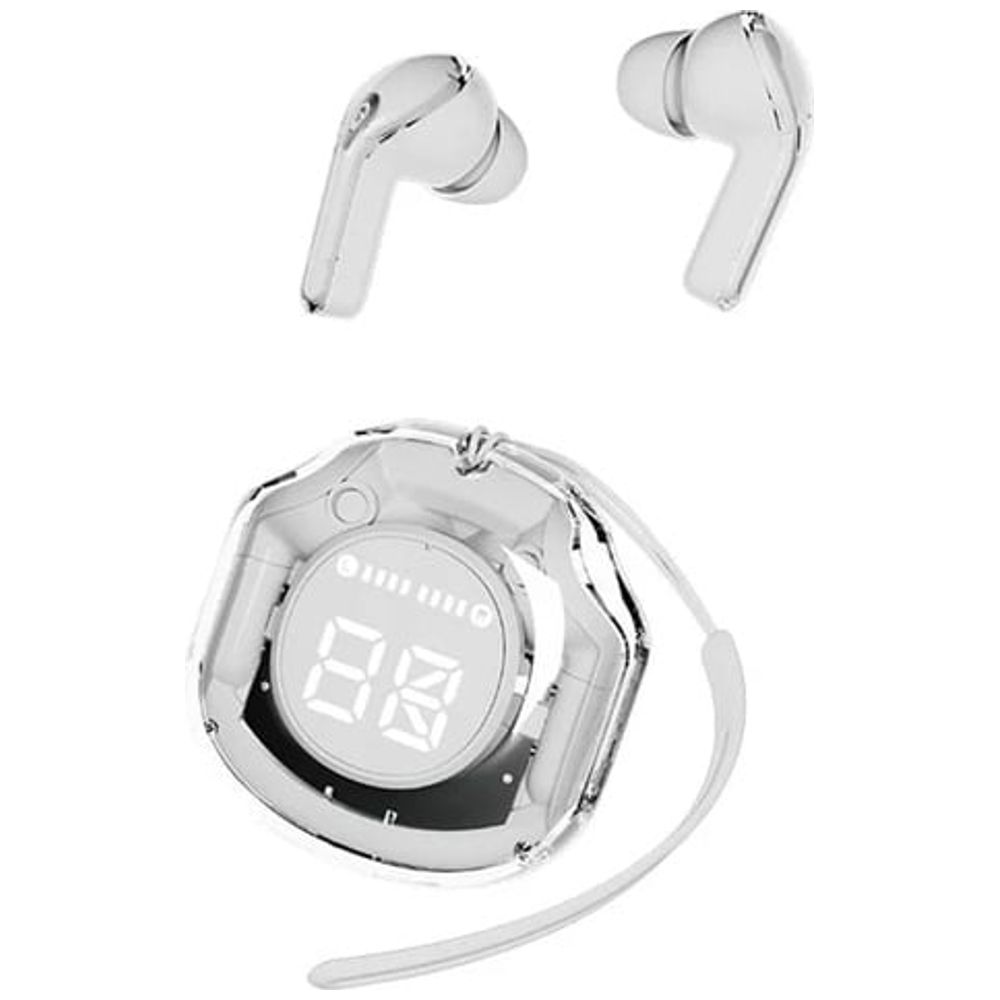 DTNo1 Air39 - Bluetooth Headphone In Ear - Bluetooth 5.3 - Up to 4 - 6 hours per ear - White