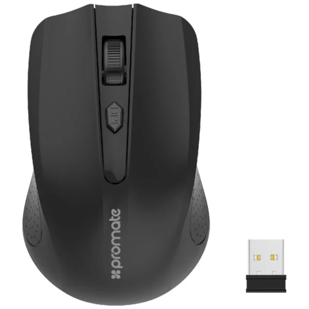 Promate Promate CLIX 8 - Wireless Mouse - 1600 DPI - 10 m - Black 1600DPI, 10m – 12,000 IQD Iraq
