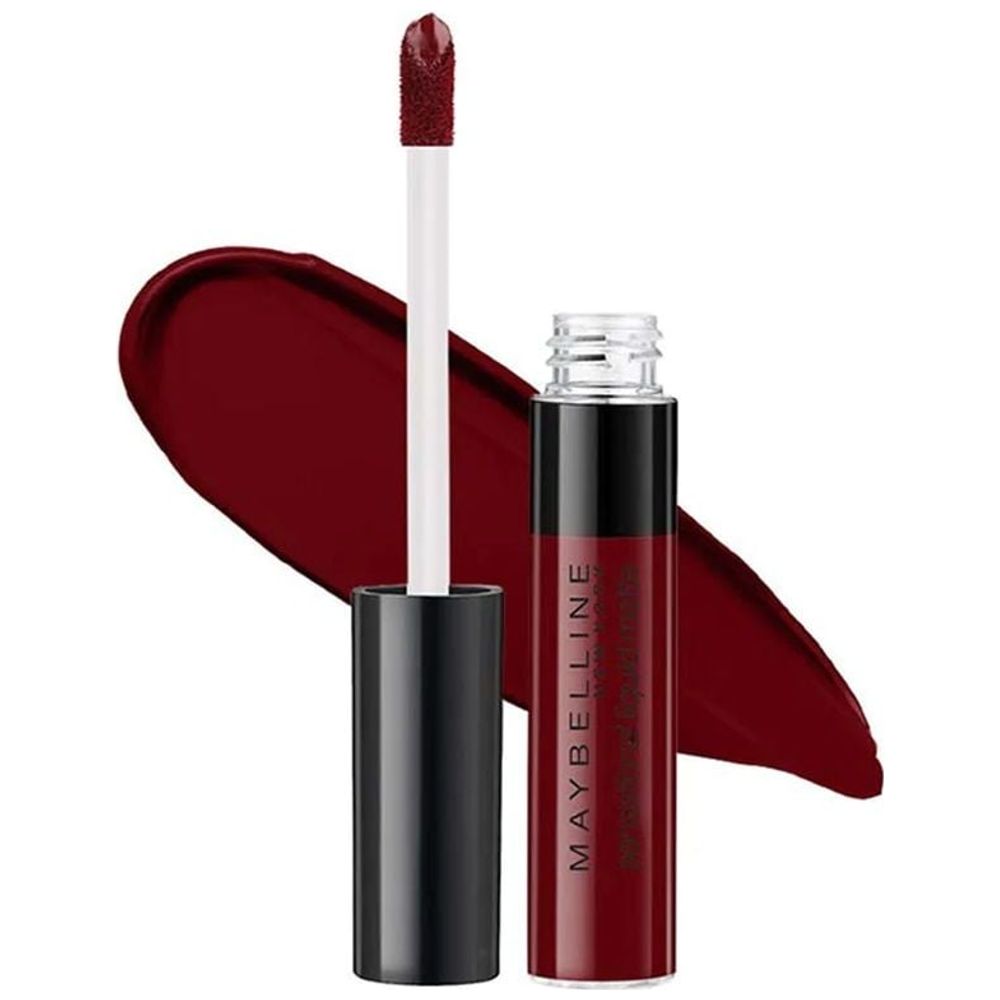 Maybelline Sensational Liquid Matte Lipstick, 02 - Soft Wine