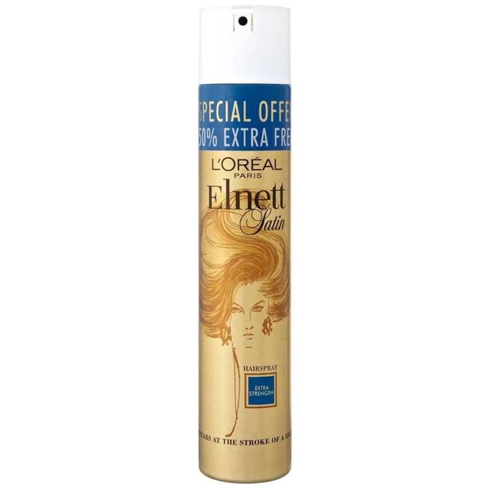 L'Oreal Elnett Satin Hairspray Extra Strength 300ml 300ml