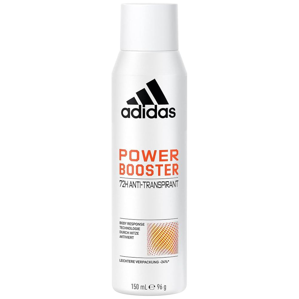 Power Booster by Adidas for Men - Body Sprays, 150 ml
