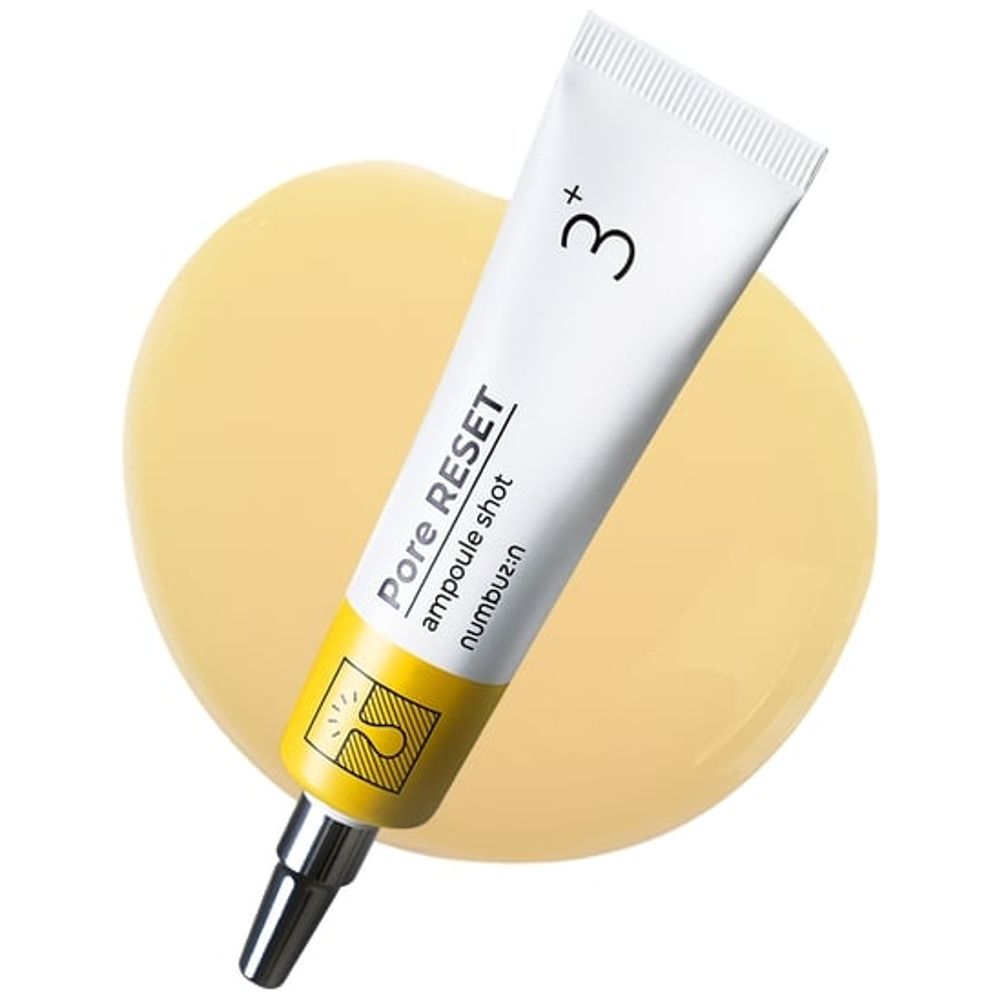 Numbuzin No. 3 Pore Reset Ampoule Shot - Intensive Pore Care Serum, 25 ml
