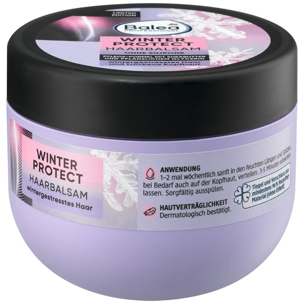 Balea Professional Winter Protect Hair Balm - Intensive Care for Winter-Stressed Hair, 300 ml
