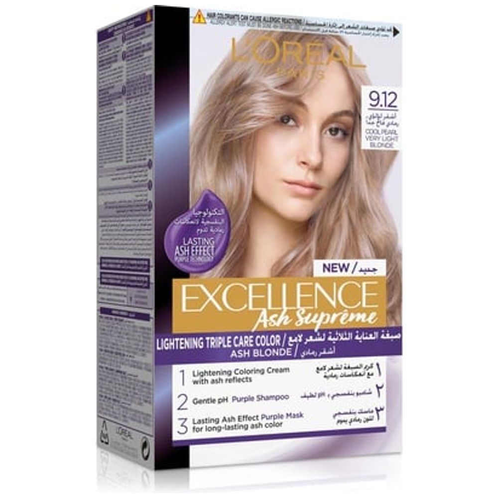 Elryan - Loreal Excellence Ash Blonde - 7.17 Cream 250 ml