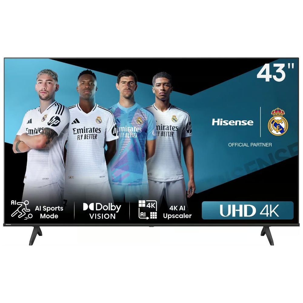 Hisense Hisense 43-Inch A61Q Series - Smart TV - 4K UHD - LED - 60Hz - Black 43英寸