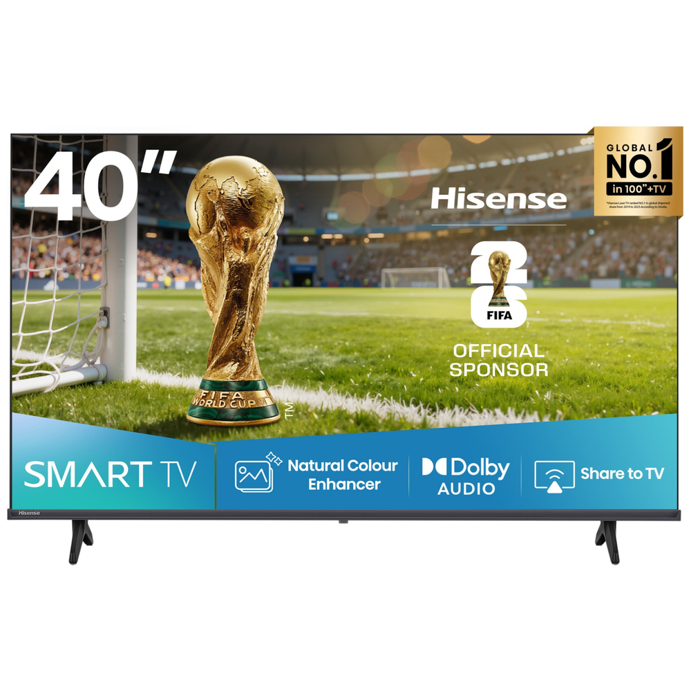 Hisense Hisense 40A4Q - 40 Inch - FHD Smart TV - 60 Hz - VIDAA OS - Black 40 inch