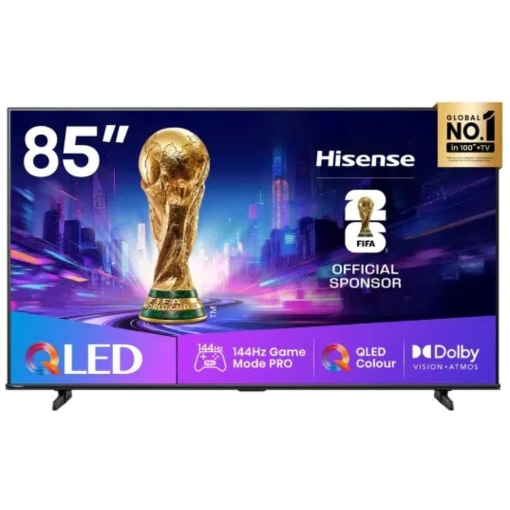 Hisense Hisense 85Q71Q - 85 Inch - 4K - QLED - 144 Hz - VIDAA - Black 85 Inch