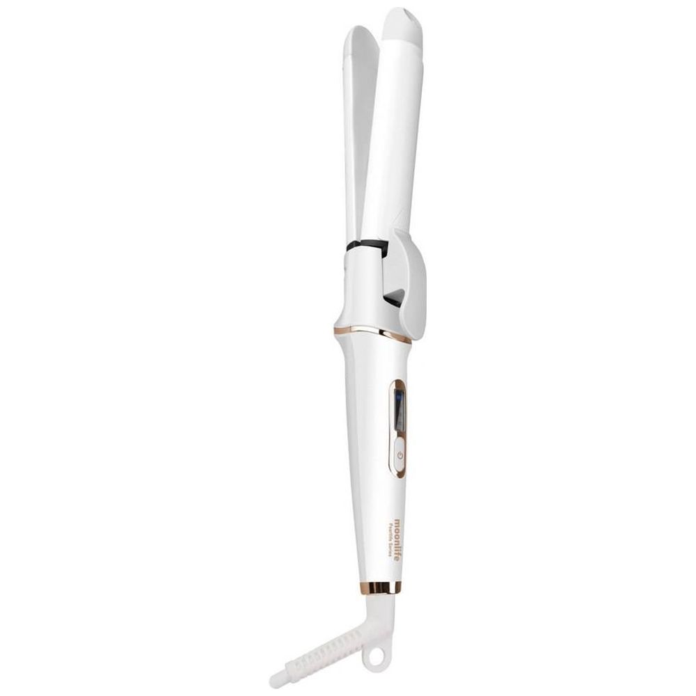 Moonlife Moonlife Pearlife 2-in-1 Hair Curler & Straightener - 49W - White