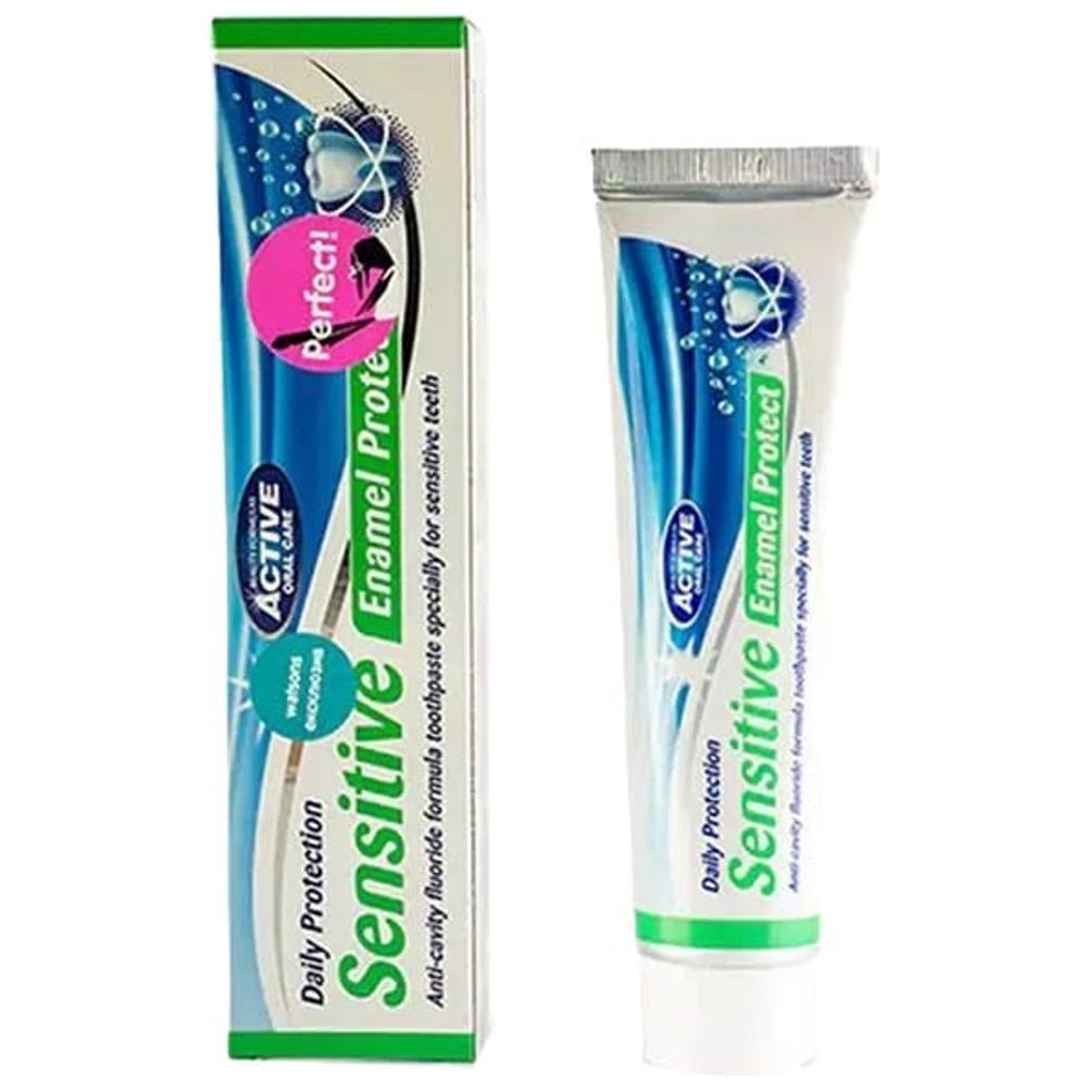 Beauty Formulas Active Toothpaste - protects sensitive enamel, strengthens teeth, 100 ml