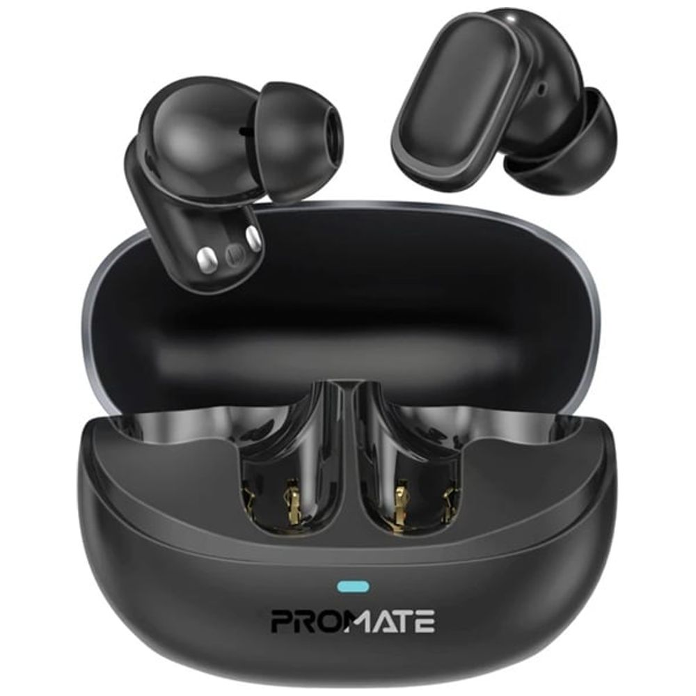 Promate Promate Lush Pro - Bluetooth Headphone In Ear - Up To 6 hours - 12 meters - Black 6 hours, 12 meters
