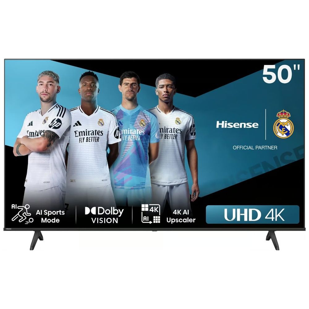 Hisense Hisense 50-Inch 50A61N Series - Smart - 4K - LED - 60Hz - 2024 Model 50 Inch