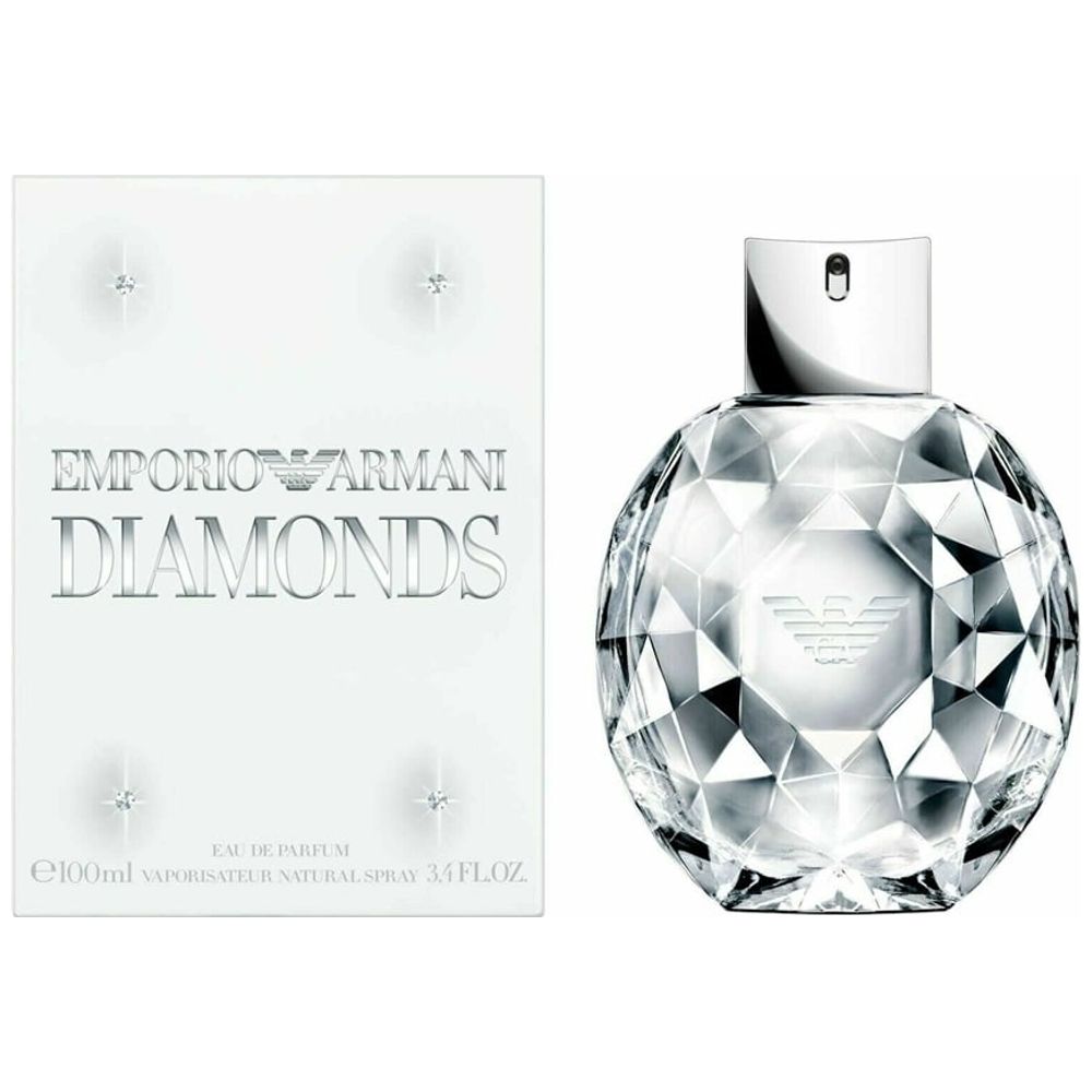 Emporio Armani Diamonds by Giorgio Armani for Women - Eau de Parfum, 100 ml