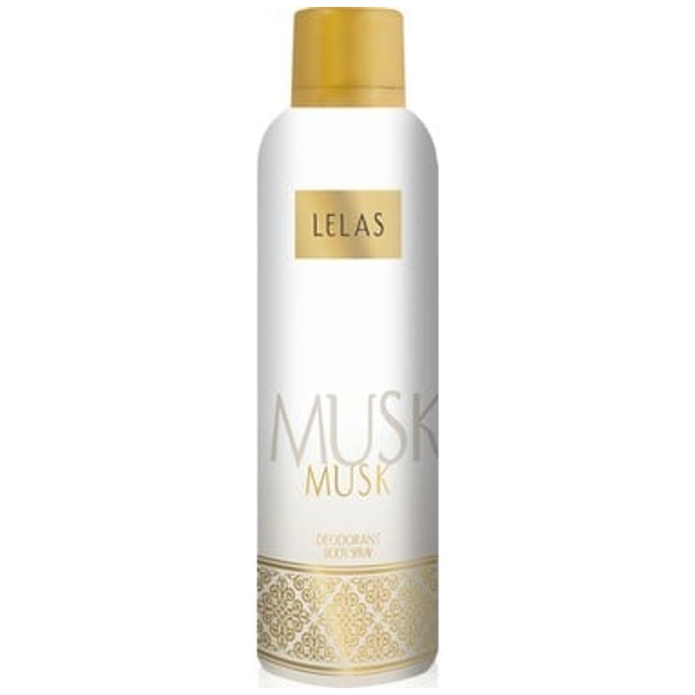Musk for Unisex by Lelas - Deodorant Body Spray, 150 ml