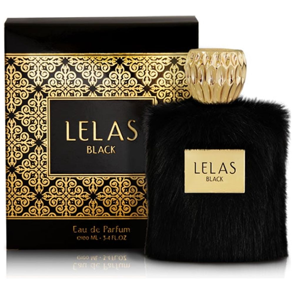 Black by Lelas for Unisex - Eau de Parfum, 100ml