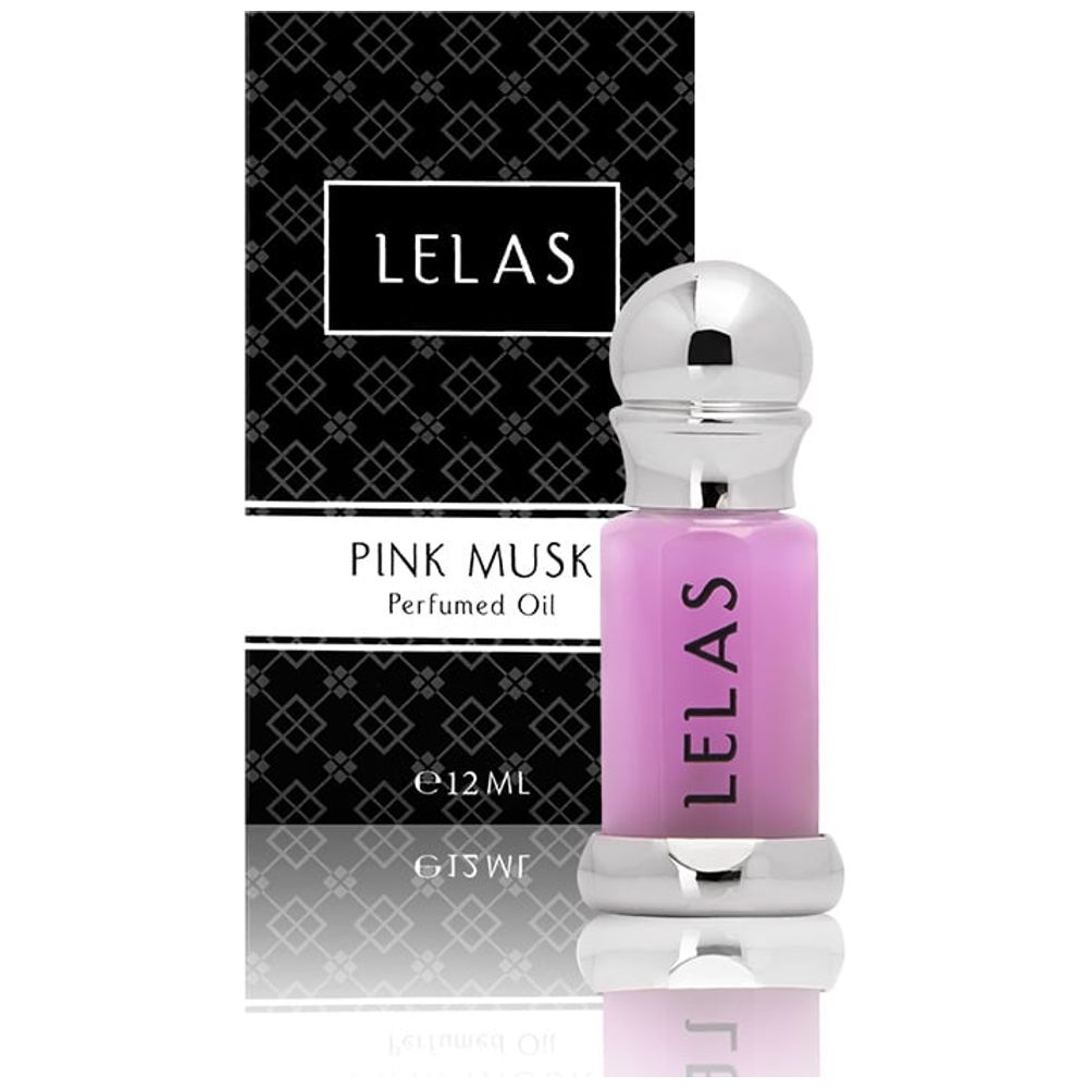 PINK Musk by Lelas for Unisex - Oil Perfume, 12ml