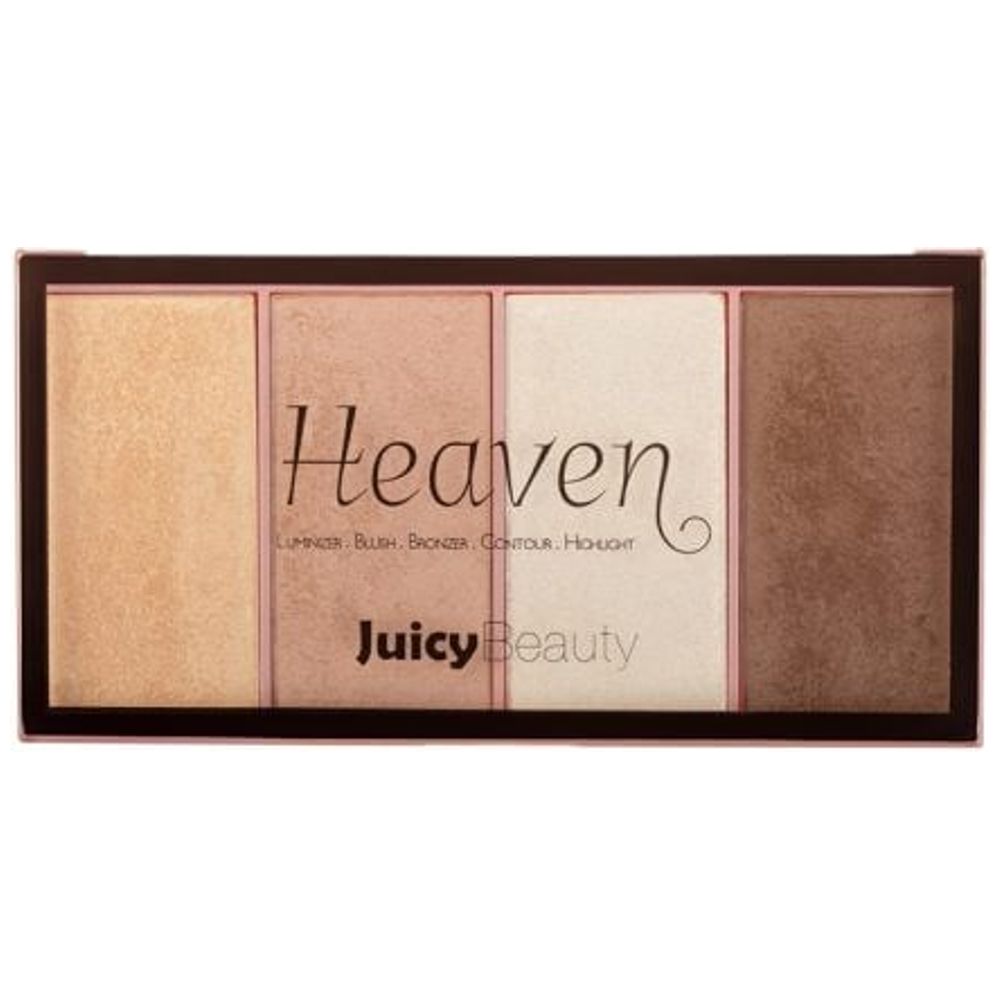 Juicy Beauty Heaven Highlighter Palette, Multicolor