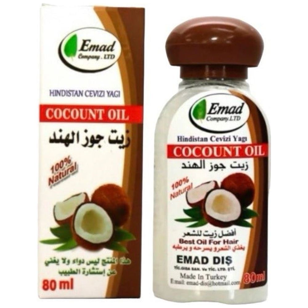 Emad Coconut Oil - 80ml 80ml