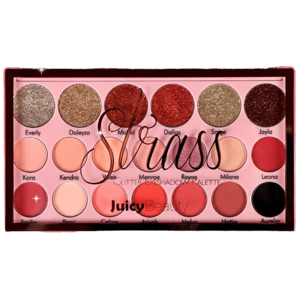 Juicy Beauty Strass Eyeshadow Palette, Multicolor