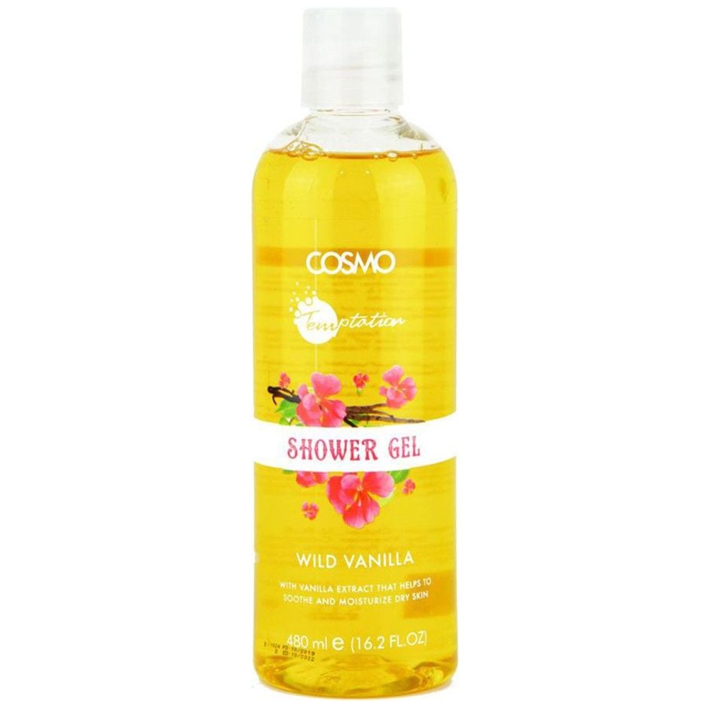 Cosmo Wild Vanilla Temptation Shower Gel - 480ml