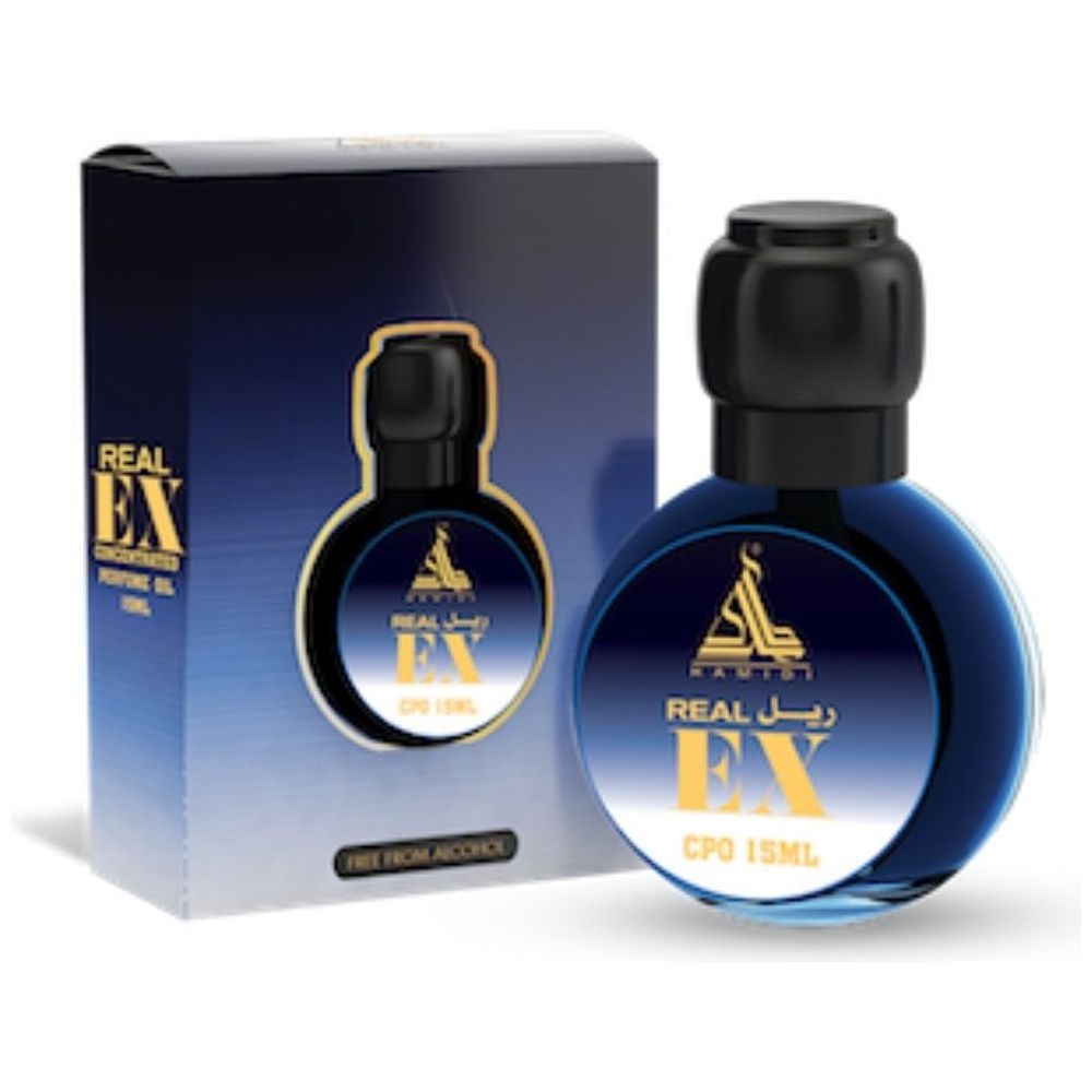 REAL EX by Hamidi for Unisex - Oil Perfume, 15ml