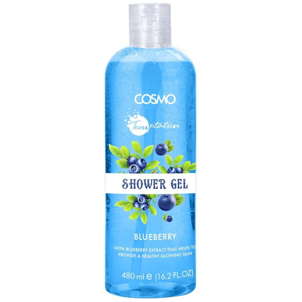 Cosmo Bluberry Temptation Shower Gel - 480ml