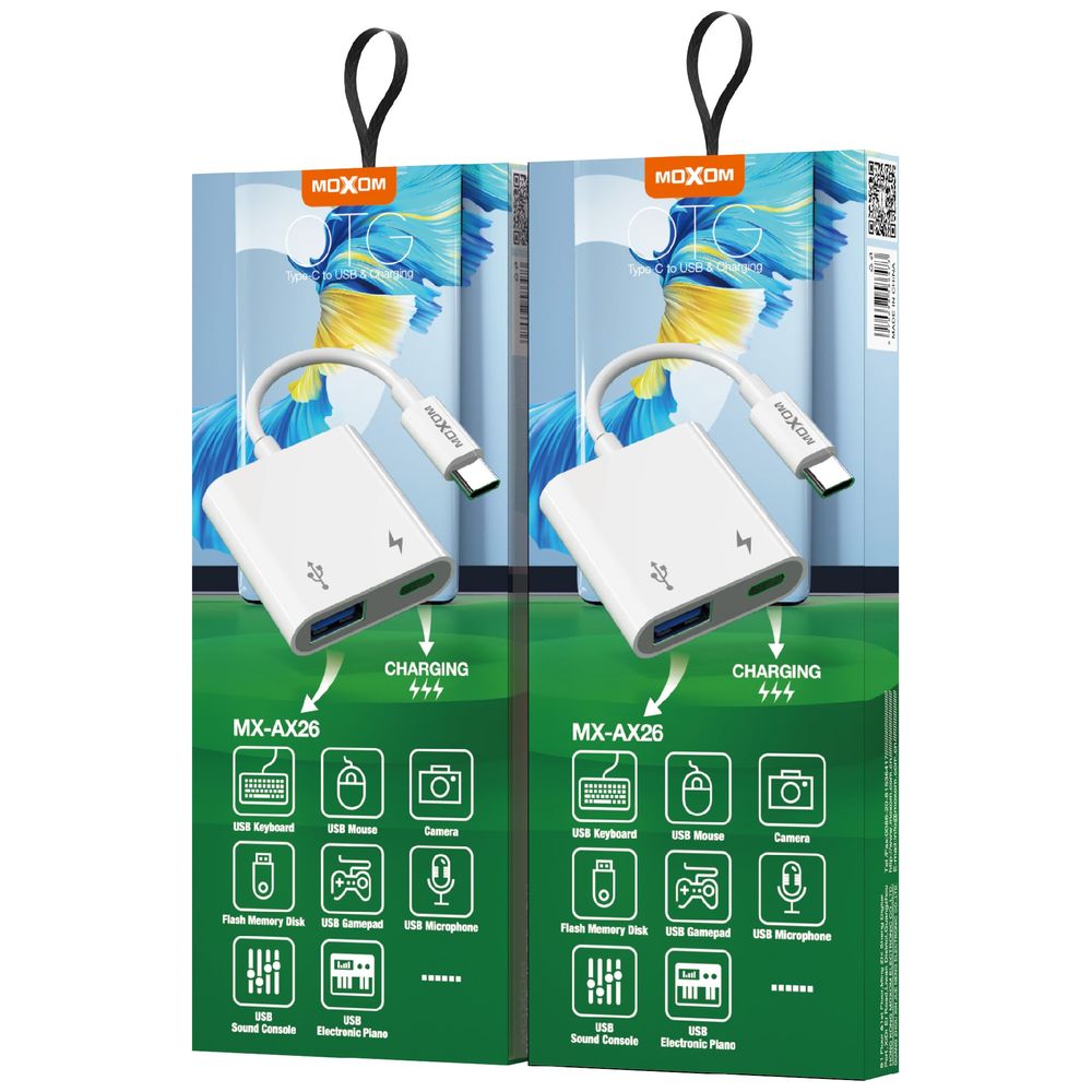 Moxom Moxom MX-AX26 - Adapter USB-C – 14,000 IQD Iraq