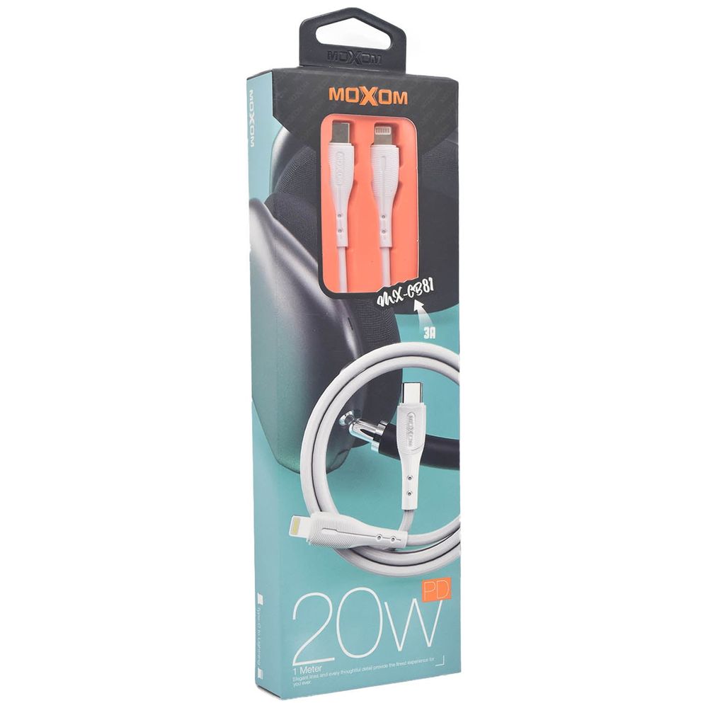 Moxom Moxom MX-CB81 - USB-C To Iphone Cable - 1m 1 m – 9,000 IQD Iraq