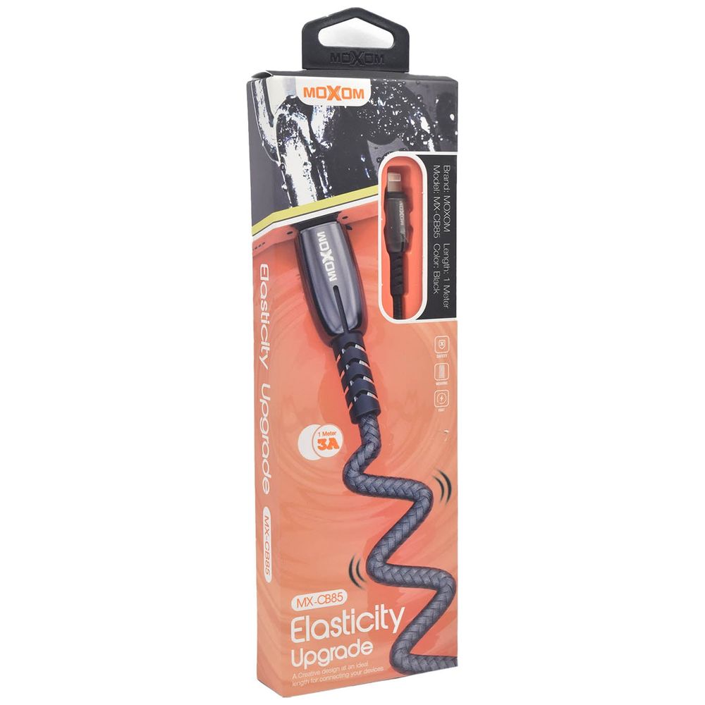 Moxom Moxom MX-CB85 - Cable For IPhone - 1 m - Black 1 m – 8,000 IQD Iraq