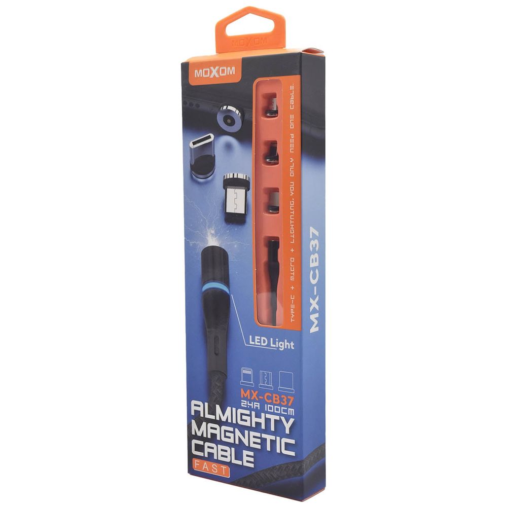 Moxom Moxom MX-CB37 - Cable 3 in 1 - 1m 1m