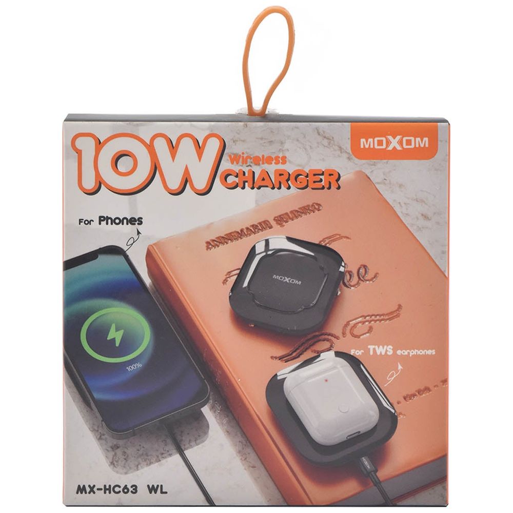 Moxom Moxom MX-HC63 - Wireless Charger - Black – 17,500 IQD Iraq
