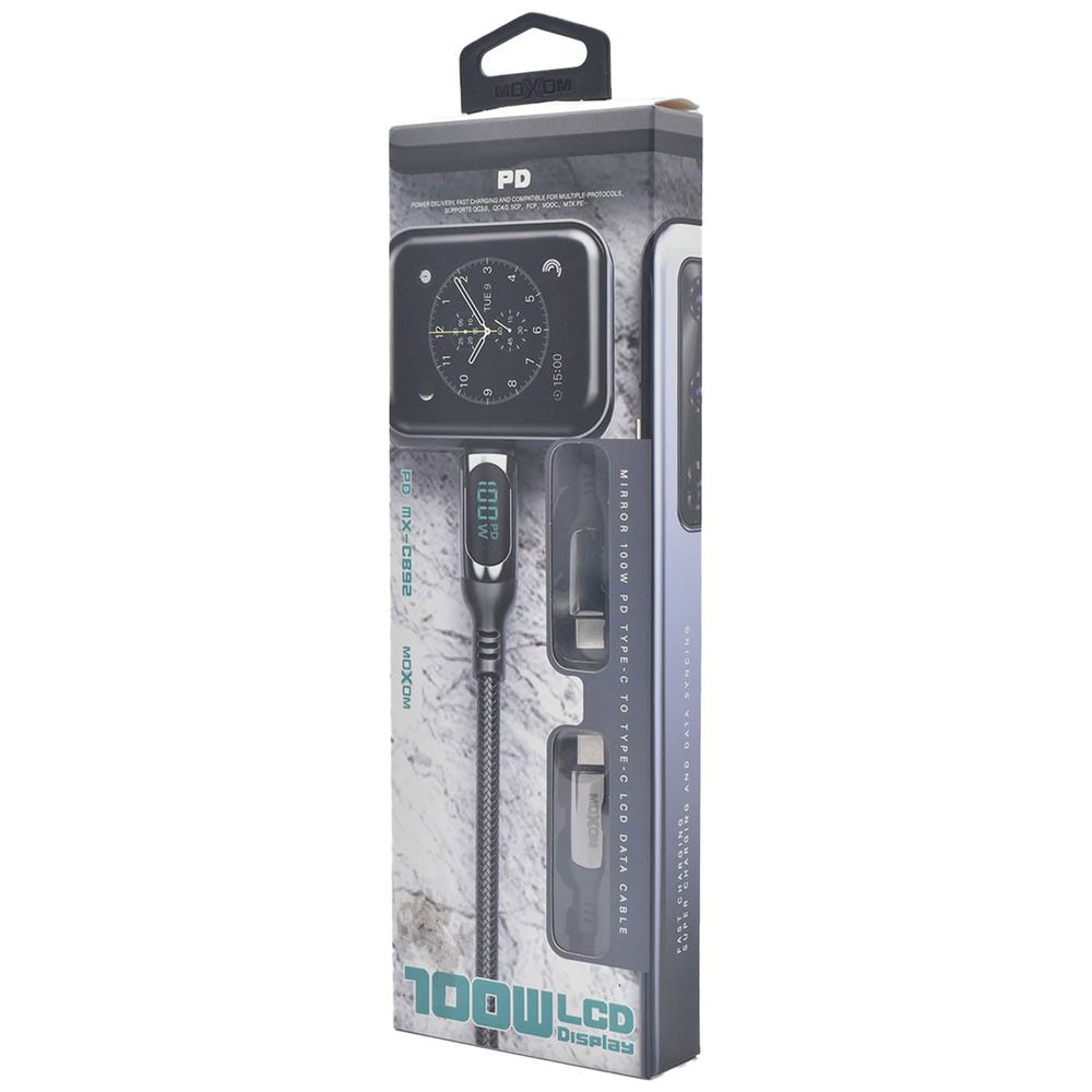 Moxom Moxom MX-CB92 - Cable USB-C To USB-C - 1m 1 m – 25,000 IQD Iraq