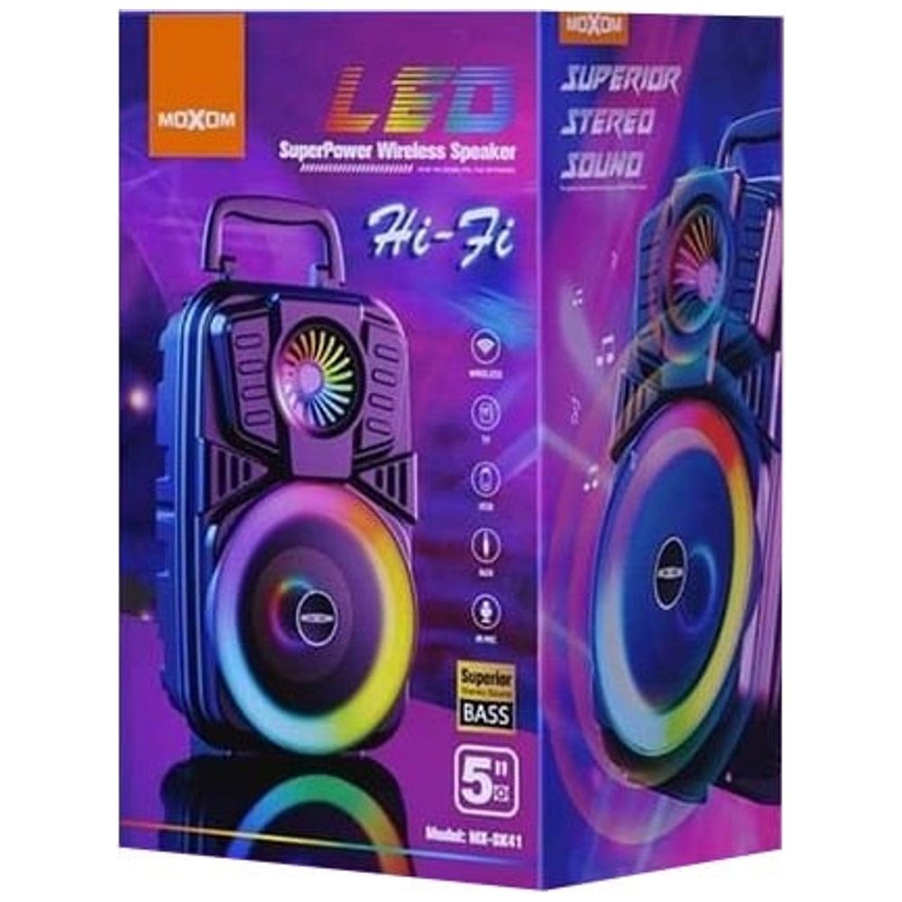 Moxom Moxom MX-SK41 - Bluetooth Speaker - Black