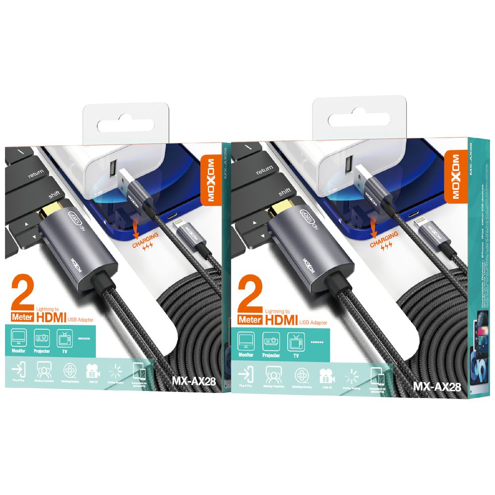 Moxom Moxom MX-AX28 - Adapter HDMI – 49,000 IQD Iraq