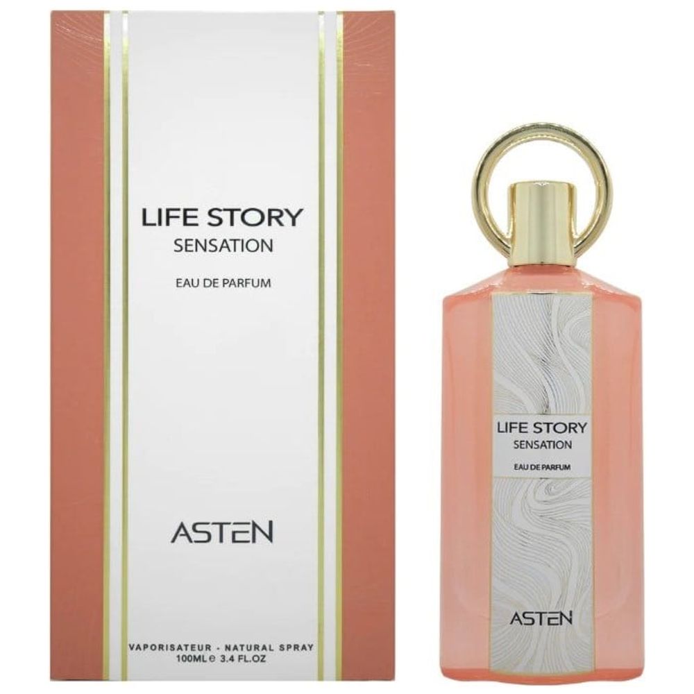 Life Story Sensation by Asten for Women - Eau de Parfum, 100 ml
