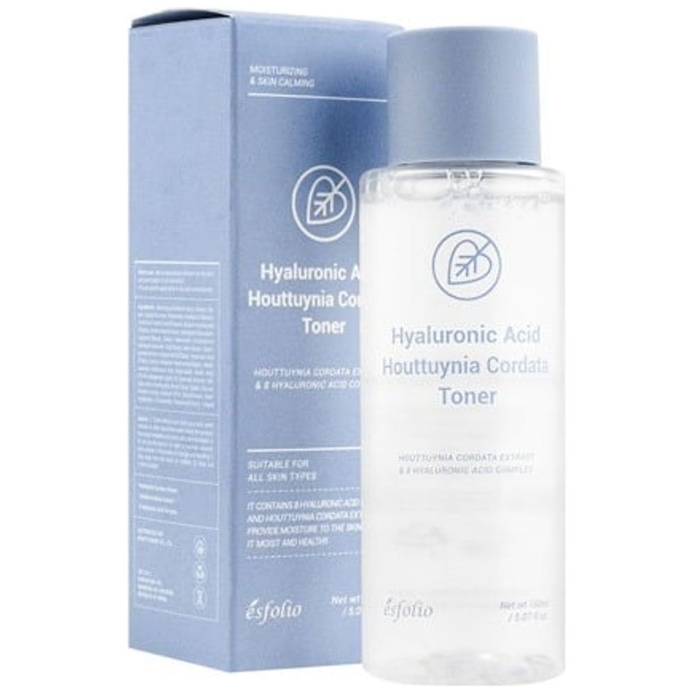 Esfolio Esfolio Hyaluronic Acid Houttuynia Cordata Toner - 150ml 150ml