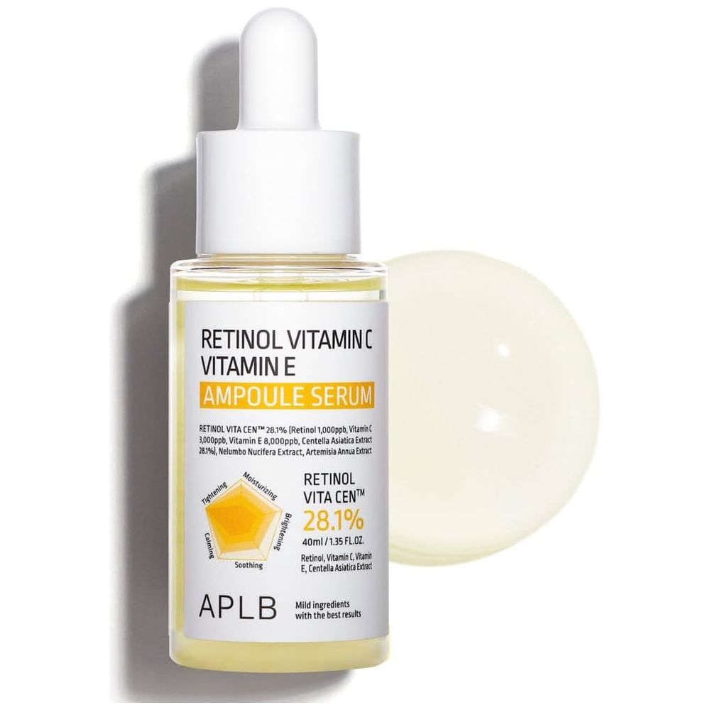 APLB Retinol Vitamin C & Vitamin E Ampoule Serum - 40ml