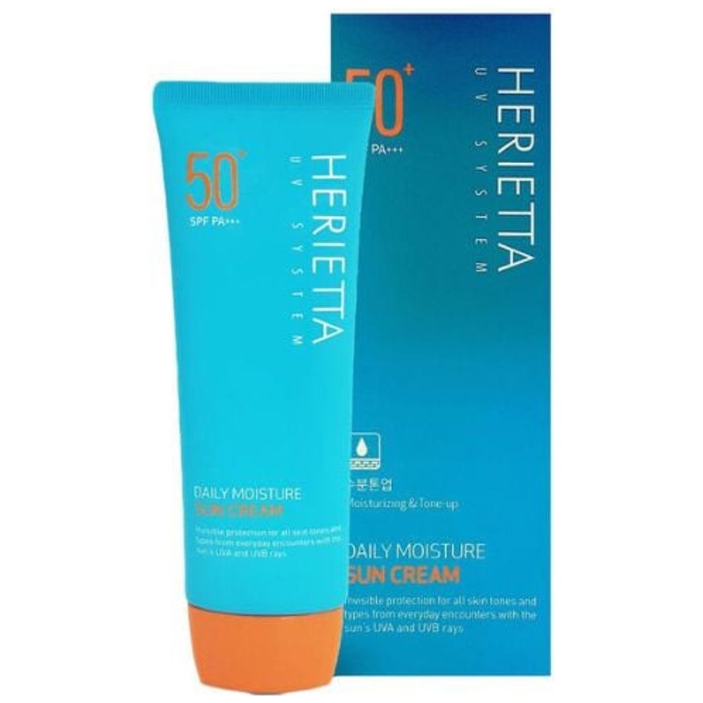 WelCos Herietta Daily Moisture Sun Cream - SPF50+, 70 g